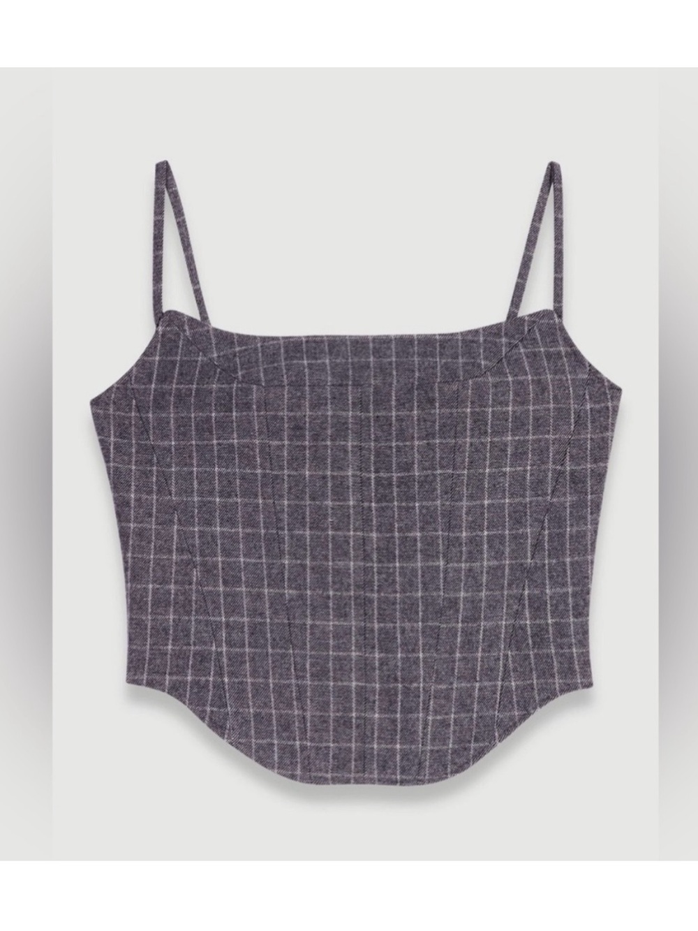 NWT Maje Checkered Top Women’s 3